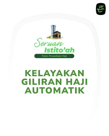 Seruan Istito’ah : Kelayakan Haji Automatik Simpanan RM15,000 & Pengenalan Multi-Tabung