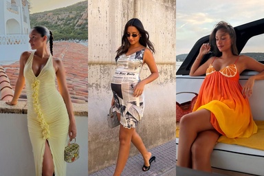 5 Times Alexandra Leclerc Levelled Up Maternity Fashion