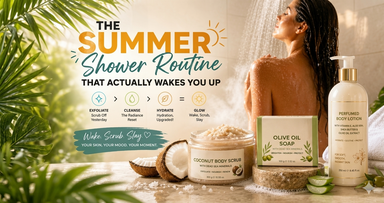 The Summer Shower Routine That Actually Wakes You Up