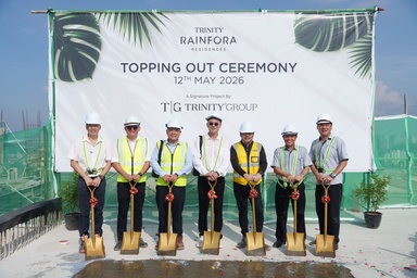 TRINITY GROUP TOPS OUT TRINITY RAINFORA, AS PHASE ONE RECORDS FULL SELL-OUT