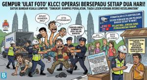 DBKL Tingkatkan Penguatkuasaan: Gempur ‘Ulat Foto’ di KLCC Setiap Dua Hari