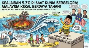 Ekonomi Malaysia Suku Pertama 2026 Tumbuh 5.3 Peratus; Kekal Berdaya Tahan Di Sebalik Krisis Geopolitik