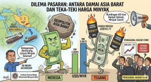 Ringgit Dibuka Tinggi Berbanding Dolar AS, Didorong Redanya Ketegangan di Asia Barat