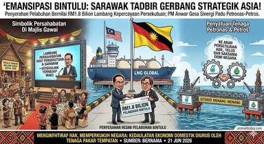 Kerajaan Persekutuan Yakin Sarawak Mampu Urus Pelabuhan Bintulu – PM Anwar
