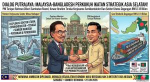 PM Bangladesh Diberi Sambutan Rasmi Di Putrajaya