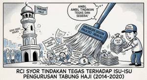 RCI Syor Pihak Berkuasa Ambil Tindakan Tegas Dan Segera Isu Isu Pengurusan Tabung Haji