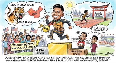 Azeem Fahmi Cemerlang, Rangkul Gelaran Juara Asia B-23 Di China