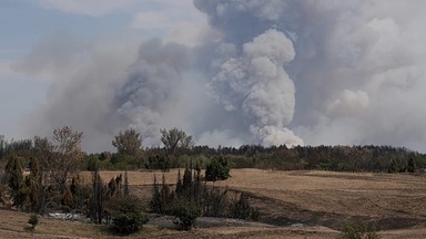 Emergency crews struggle to bring wildfire burning for weeks in Serbia under control