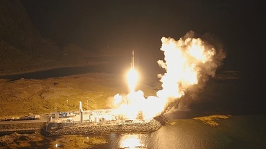 Germany's satellite rocket marks first successful launch from continental Europe