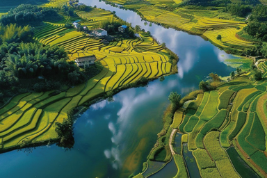 Rice feeds billions of people – but its role in fueling climate change is growing