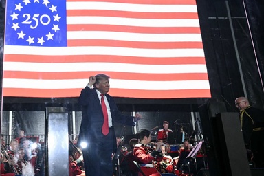 The US is turning 250 – and Trump is making it all about him