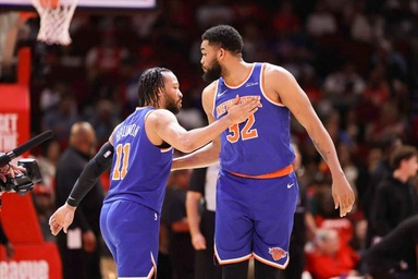 New York Knicks reach historic postseason mark shared only by recent NBA champions