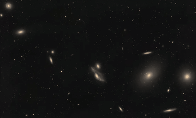 Astrophotographer Unveils Incredible Image of Galactic “Eyes” in Deep Space
