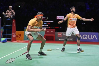 Satwik-Chirag upset world champion Korean pair to book Singapore Open final berth