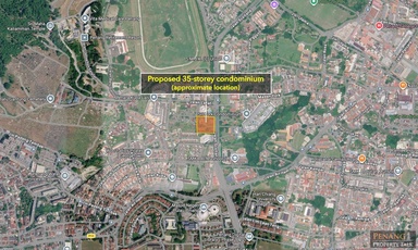 PROPOSED: 35-storey condominium along Jalan Scotland