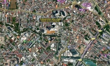 PROPOSED: Hotel and serviced residence near Jalan SP Chelliah