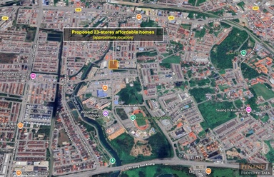 PROPOSED: 188-unit affordable homes near Jalan Betek in Bukit Mertajam
