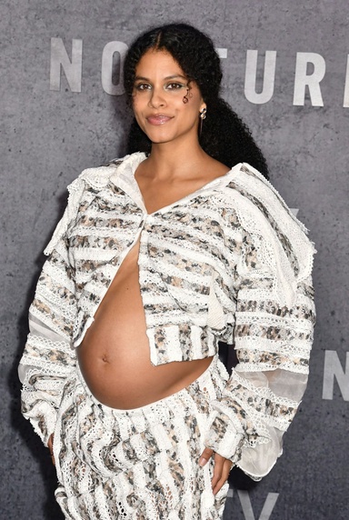 Zazie Beetz Reveals She's Pregnant in a Fresh-off-the-Runway Set