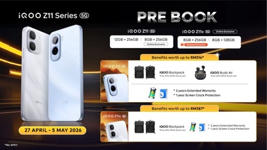 iQOO Z11 series set to launch in Malaysia, preorders now available
