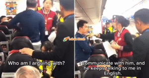 “Macam Chinese short drama” – Penumpang Wanita Mengamuk Dalam Kapal Terbang Gara-gara Anak Kapal Tak Reti Cakap Mandarin