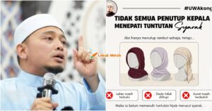 “Tutup rambut sahaja tak cukup” – Ustaz Wadi Annuar Tegur Pemakaian Hijab, Perlu Ikut Syarak