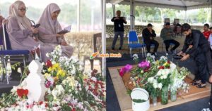 “Ada yang lebih 2 kali, ada yang hampir setiap hari” – 21,000 Ziarah Pusara Tun Hasmah Sepanjang 13 Hari Pertama