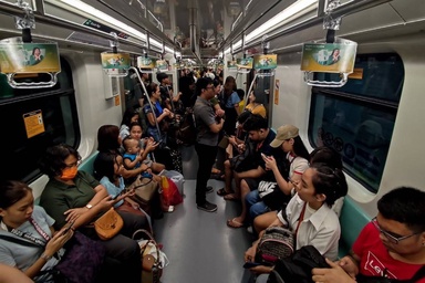 LRT-1 fixes train's water leak caused by faulty air-conditioning valve