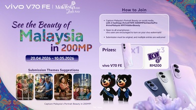 vivo V70 FE 正式登陆大马！预购豪礼总值高达 RM1,027