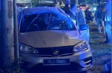 Baby boy thrown from car in AMJ highway crash survives