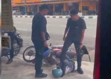 Man stepped on by cop in viral video resisted arrest - police