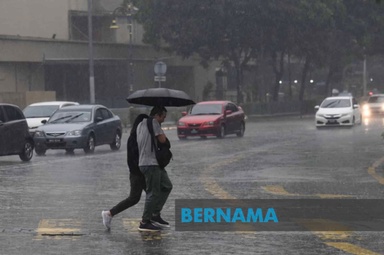 MetMalaysia keluar amaran ribut petir di Selangor hingga 2 petang