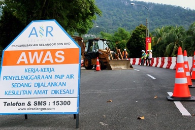 NRW Malaysia sukar turun, Air Selangor dedah cabaran paip usang berusia 90 tahun