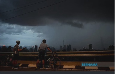 Fasa peralihan monsun bermula 9 Oktober, waspada ribut petir - MetMalaysia