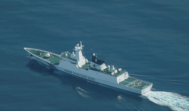 China patrols Scarborough Shoal after Philippines warns of threat