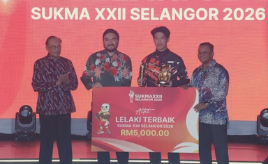 Zen Hong, Eliza dinobat Olahragawan dan Olahragawati SUKMA 2026