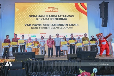 Keluarga lega TAWAS bantu keperluan pendidikan anak usia 18 tahun