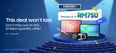 Samsung Galaxy Eco Pay Day: Get up to RM750 off selected Galaxy tablets and wearables