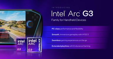 Intel Arc G-Series announced: Panther Lake processors purpose-built for handheld gaming