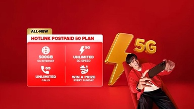 New Hotlink Postpaid 50 and 75 plans now offer more high speed data than before
