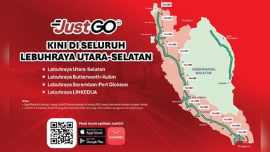 PLUS rolls out JustGo ANPR toll payment across the entire North-South Highway