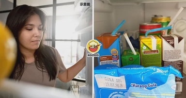 【很Geli叻!】同事们爱把喝一半的饮料放进冰箱,大马女子Beh Tahan料!