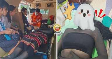 【紧急救👻！】16岁少女肚子痛Call白车，救护员看到吓傻：大白天接鬼去医院？！
