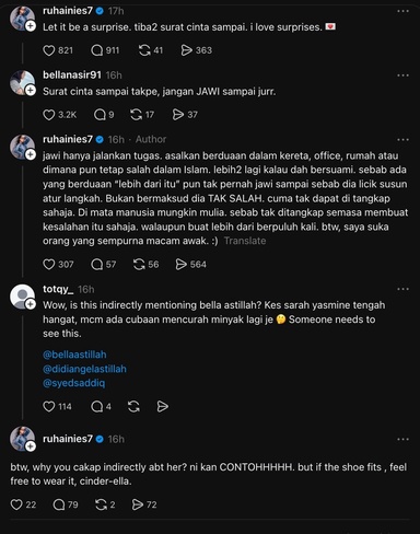 “Dia Licik Susun Atur Langkah” – Hantaran Terbaru Ruhainies Undang Perhatian, Jawab Isu JAWI Datang Ke Rumah