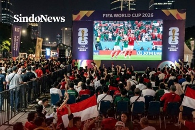 Polda Metro Patroli ke Lokasi-lokasi Nobar Final Argentina vs Spanyol, Warga Diminta Tetap Sportif