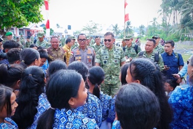 Kepala BNPPDT Kunjungi Pulau Miangas, Identifikasi Kebutuhan Pembangunan Perbatasan