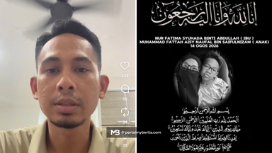 “Ini tamparan sangat hebat”, suami luah pilu kehilangan isteri dan anak sekelip mata