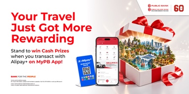 Public Bank Customers Can Win Cash Prizes For Paying With Alipay+ Abroad