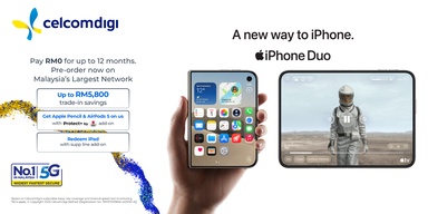 CelcomDigi iPhone Duo Pre-Orders Bring 4 Amazing Perks