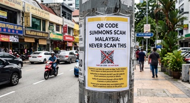 Penipuan Saman Kod QR di Malaysia: Jangan Sekali-kali Imbas Ini