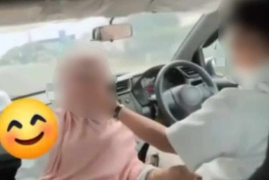 RTD probes viral video of couple in 'cosy' driving stunt